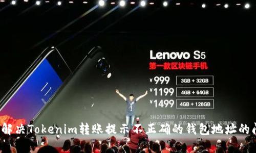 怎么解决Tokenim转账提示不正确的钱包地址的问题？